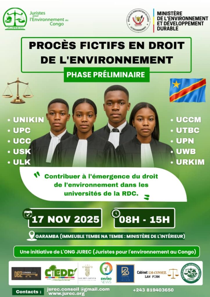 Événement JUREC - Procès fictifs en droit de l'environnement